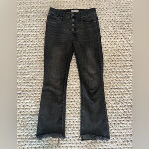 Madewell Cali Demi-boot black jeans